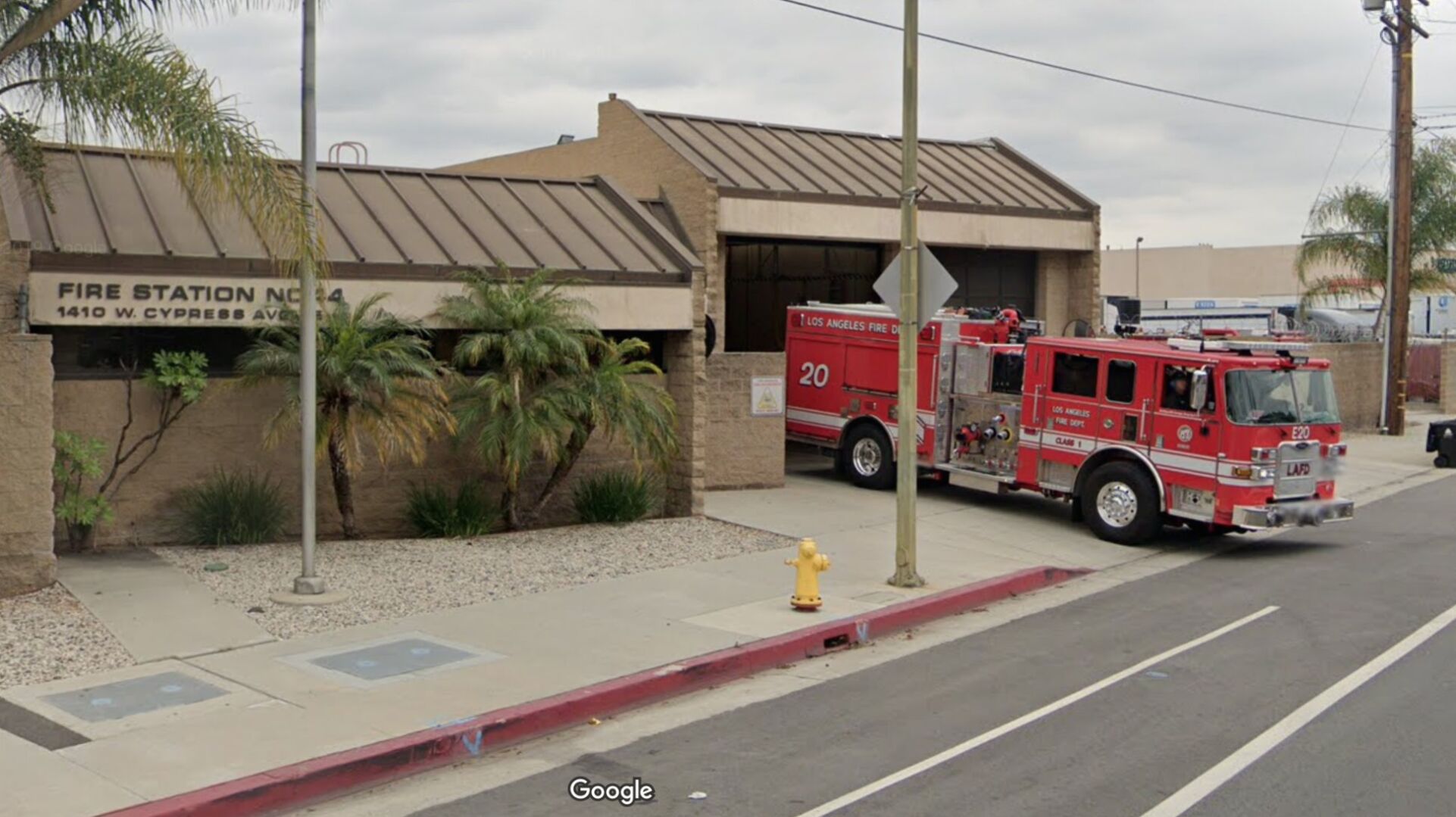 L.A. Fire Department Station 44 in Cypress Park